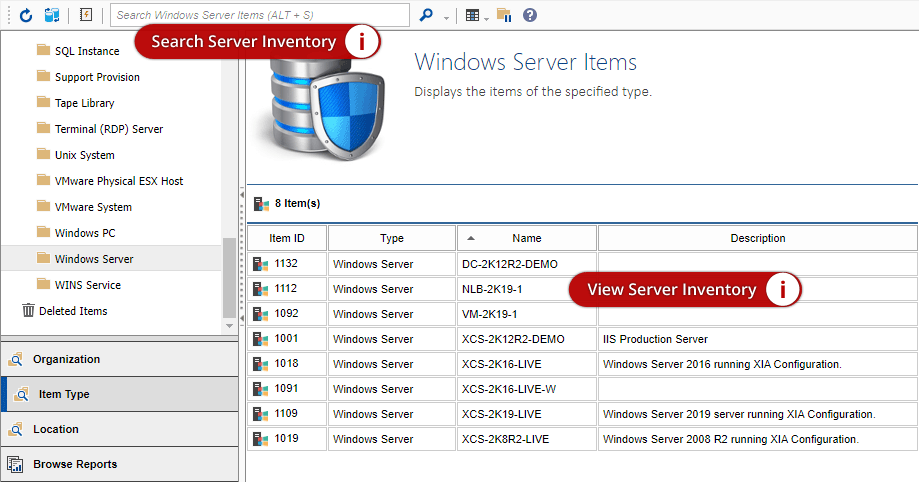 server keep inventory command not working
